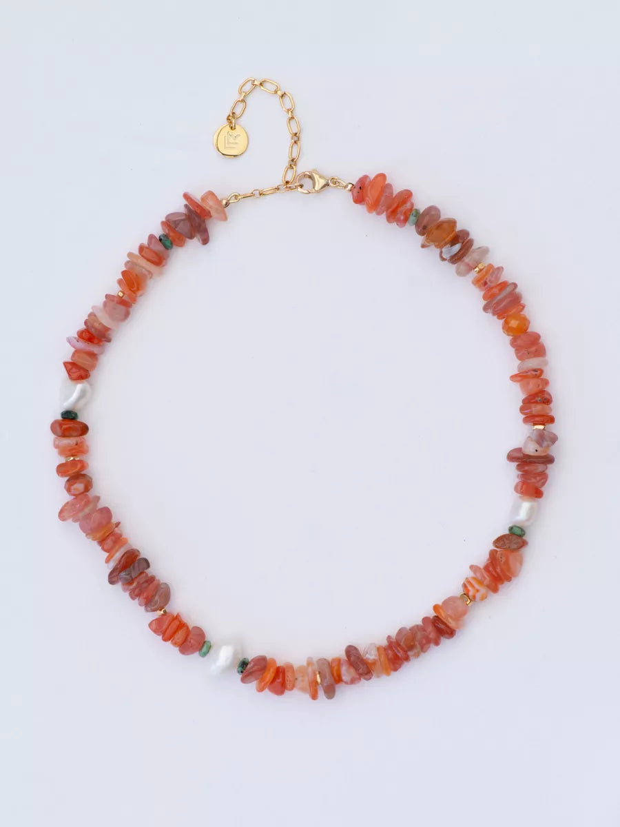 Atlas Agate Necklace