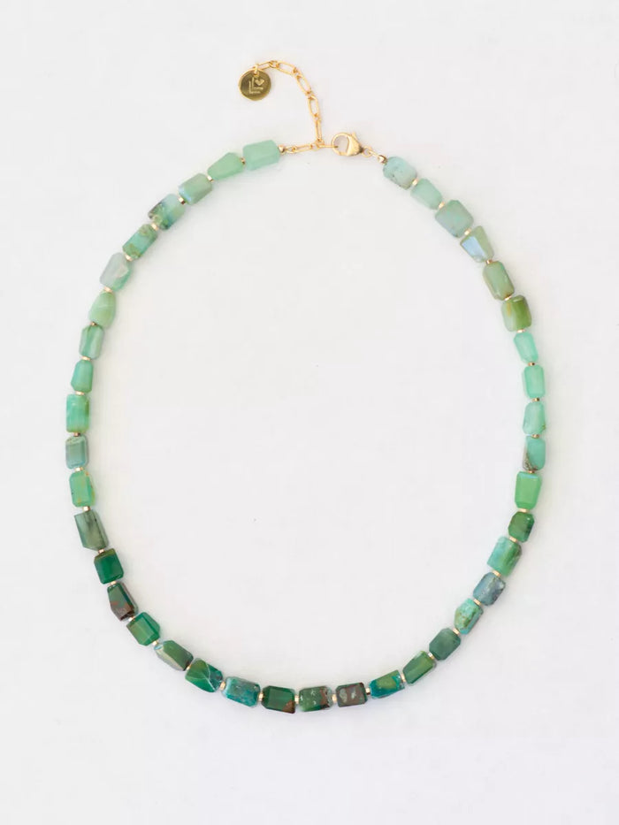 Azul Verde Peruvian Opal Necklace