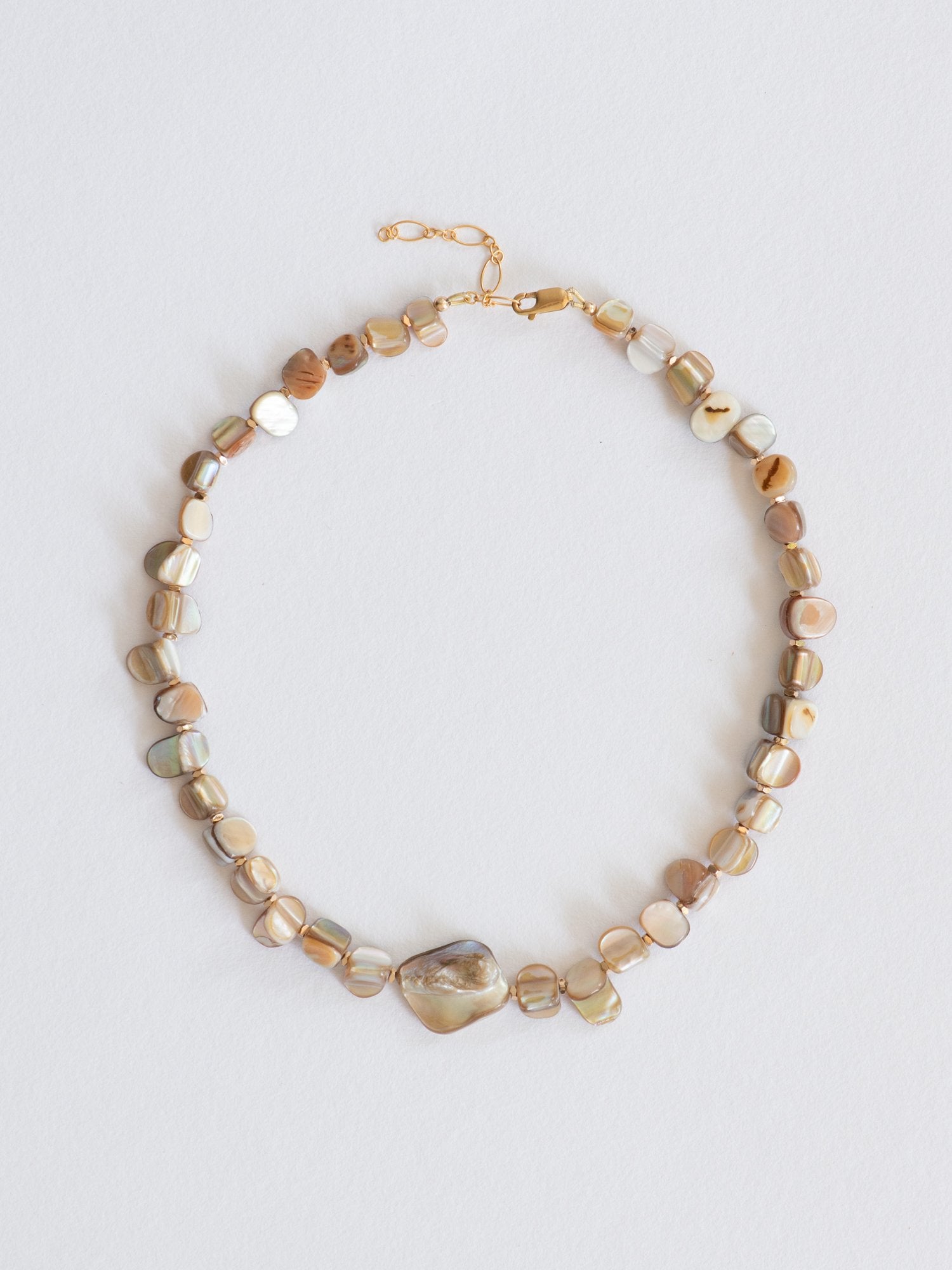 Nacre by Nature Choker Necklace by Leslie Lenhart