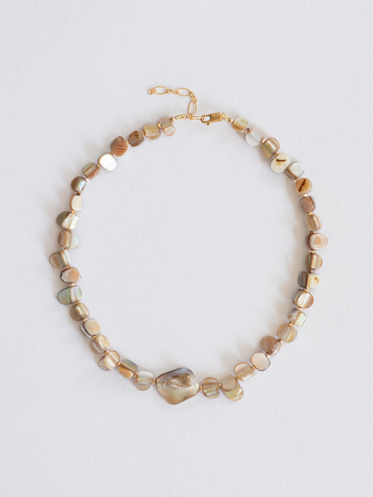 Nacre by nature choker necklace