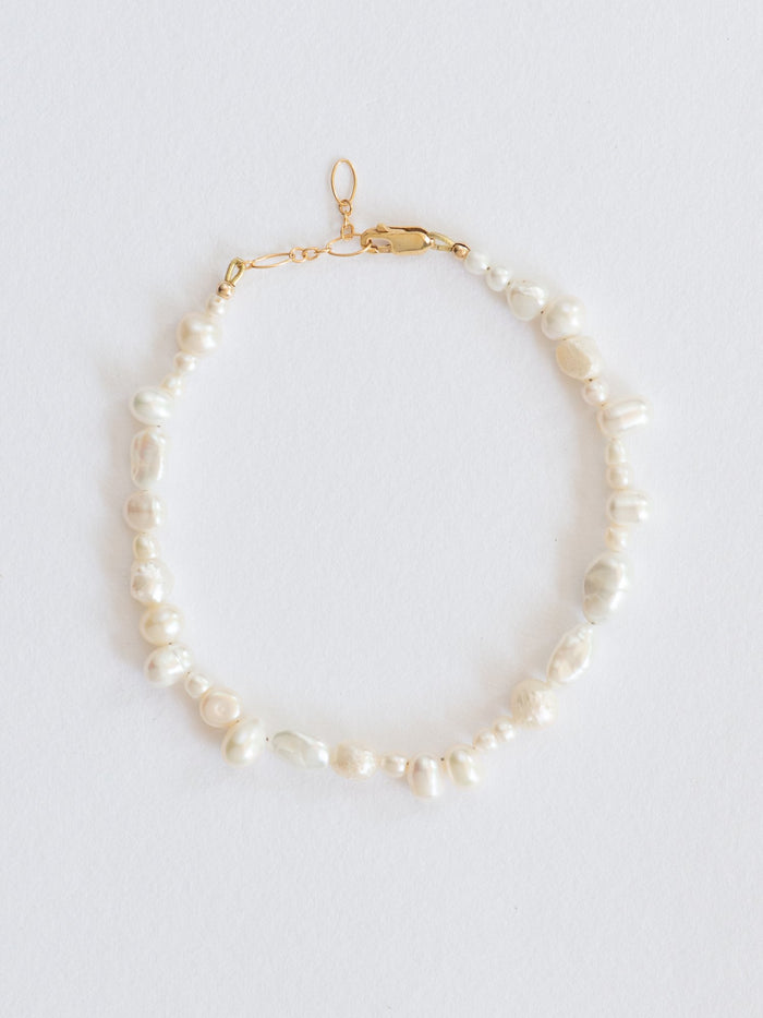 Pearl collective anklet