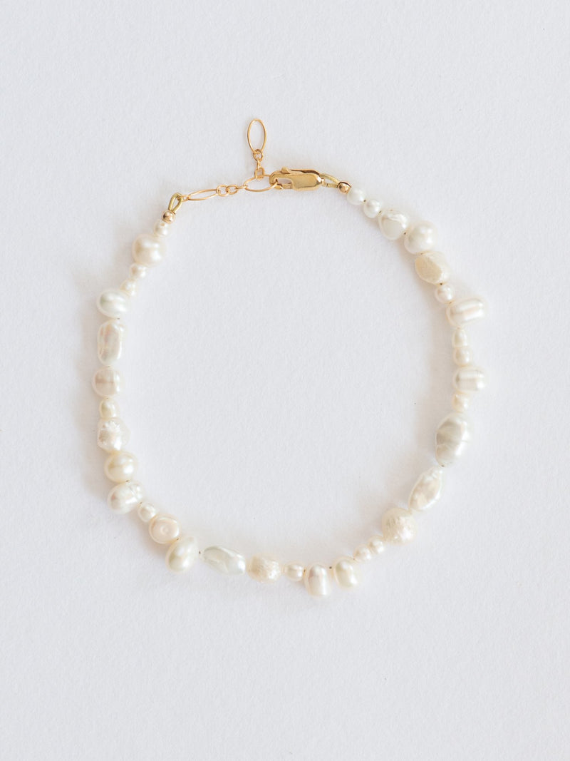 Pearl collective anklet