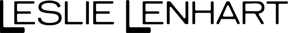 Leslie Lenhart black logo